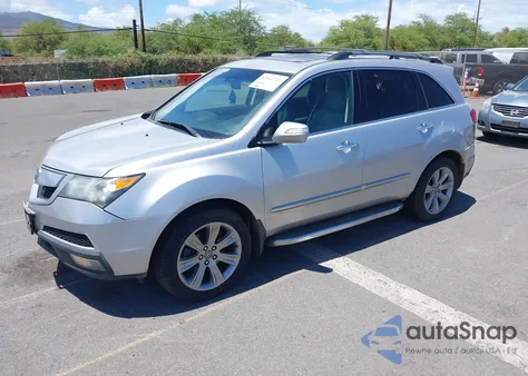 2013 Acura Mdx Advance Package z USA, uszkodzony, nr VIN 2HNYD2H68DH507400